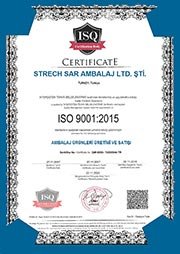 ISO 9001:2015 Sertifikası